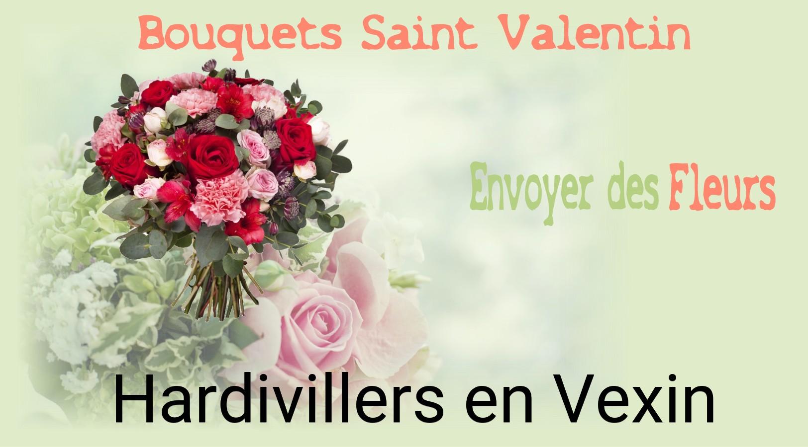 Roses de Saint-Valentin livrées à Hardivillers-en-Vexin